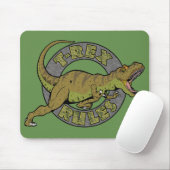 T-Rex-Regeln Mousepad (Mit Mouse)