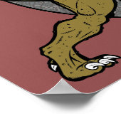 T-Rex-Reglerplakat Poster (Ecke)