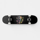 T Rex Riding Monster Truck Skateboard (Horizontal)