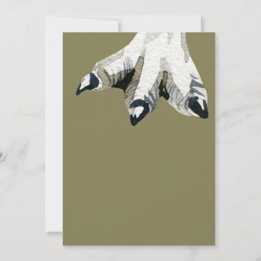 T-Rex Roar-some Birthday Party Einladung (Rückseite)