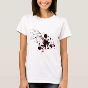 T-Rex (rot und schwarz) T-Shirt