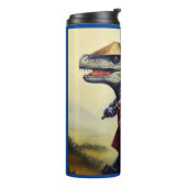 T Rex Samurai Thermosbecher (Nach links gedreht)