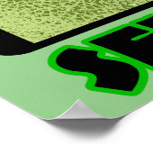 T-Rex Selfie Kurz Arms Funny Dinosaur Plakatzeiche Poster (Ecke)