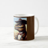 T Rex Sheriff Kaffeetasse (VorderseiteRechts)