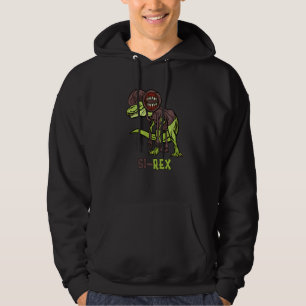 T Rex Siren Kopfkostüm für Kinder Jungen Dinosauri Hoodie