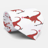 T-rex-Skater Krawatte (Gerollt)