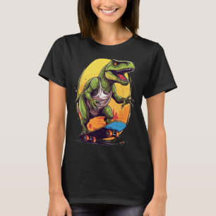 T-Rex Skater - Skateboard Skateboarder Skateboardf T-Shirt