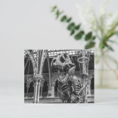 "T-Rex Skelet" Postkarten (Stehend Vorderseite)