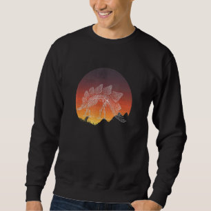 T-Rex Skeleton Dino Knochen Paläontologe Fossil Di Sweatshirt
