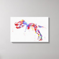 T Rex skelett