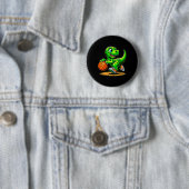 T-Rex Skelett Spieler Dinosaurier Button (Beispiel)