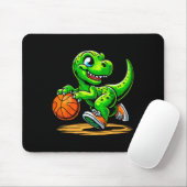 T-Rex Skelett Spieler Dinosaurier  Mousepad (Mit Mouse)