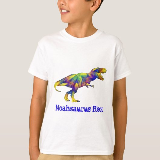 T-Rex-Slogan T-Shirt (Vorderseite)