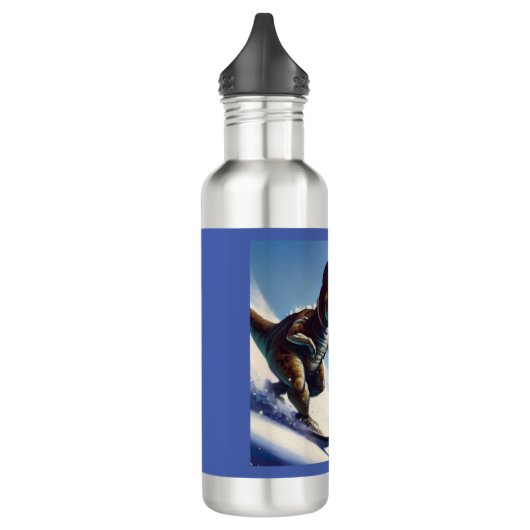T Rex Snowboarding Edelstahlflasche (Links)