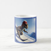 T Rex Snowboarding Kaffeetasse (Mittel)