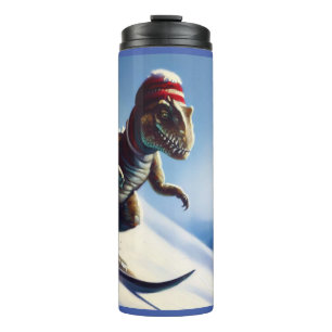 T Rex Snowboarding Thermosbecher
