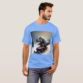 T Rex Snowmobile T-Shirt (Vorne ganz)