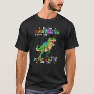 T Rex so lange Kindergarten Hier komme ich Abschlu T-Shirt