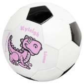 T Rex Soccer Ball - Rosa (Dreiviertel)