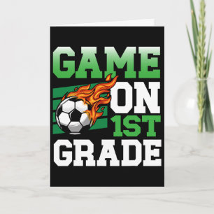 T-Rex spielt Fußball Byll, Fußball für Kinder Karte