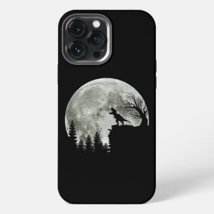 T Rex Steht Auf Berg Mondlicht Halloween iPhone 13 Pro Max Hülle