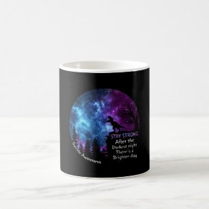 T-Rex Suizid Awareness Bleibe Strong T Rex Lovers Kaffeetasse