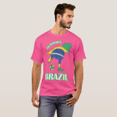 T-Rex Support Jersey 2018 Brasilien Fußball Shirt (Vorne ganz)