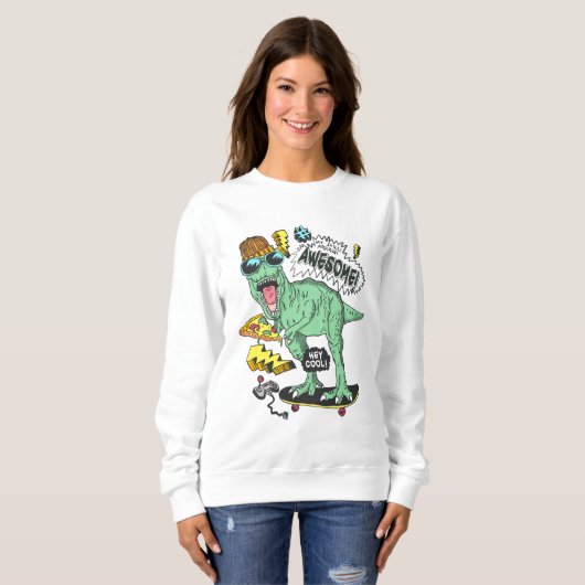T-Rex Sweatshirt (Vorne ganz)