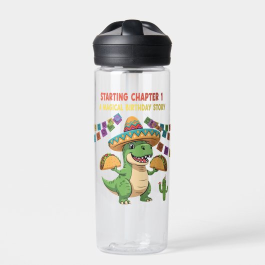T-Rex Taco Fiesta | Beginn des Kapitels Trinkflasche (Vorderseite)