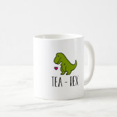T-Rex Tee-Tasse Kaffeetasse (VorderseiteRechts)