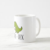 T-Rex Tee-Tasse Kaffeetasse (VorderseiteRechts)