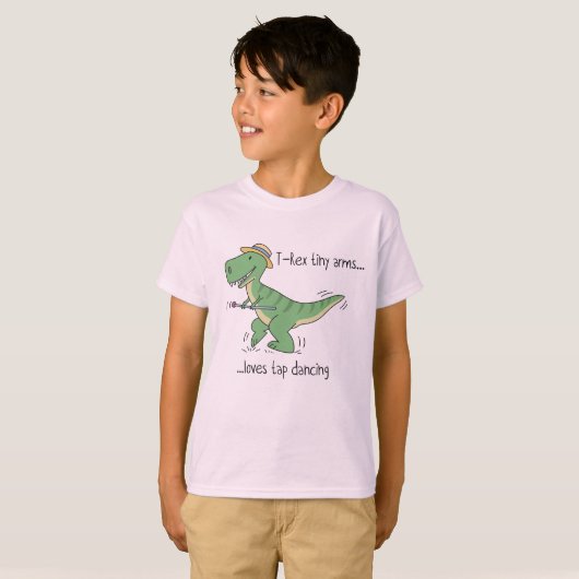 T-Rex tiny arms: tap dancing T-Shirt (Vorne ganz)