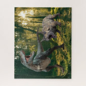 T.Rex-Triceratops Puzzle (Vertikal)