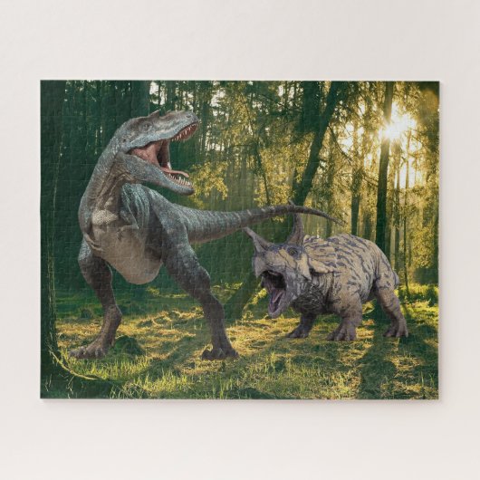 T.Rex-Triceratops Puzzle (Horizontal)