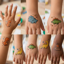 T-Rex, Triceratops, Stegosaurus & Dino Dinosaurier