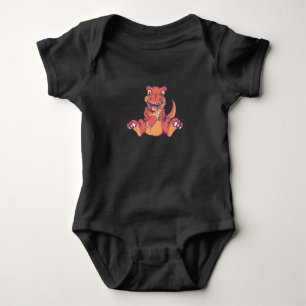 T-rex Trinkbier Baby Strampler