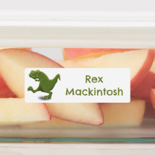 T rex tyrannosaurus dinosaurier Cartoon personalis Etiketten