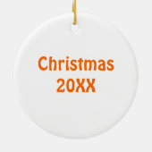 T-Rex Tyrannosaurus Rex beängstigender Keramikornament (Hinten)