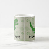T-Rex Tyrannosaurus Rex Dinosaurier-Cartoon Kaffeetasse (Mittel)