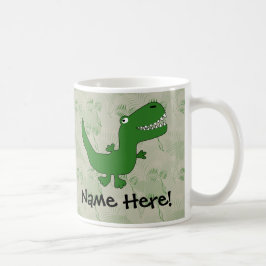 T-Rex Tyrannosaurus Rex Dinosaurier-Cartoon Kaffeetasse