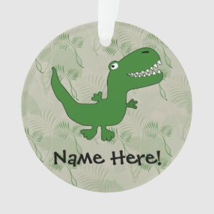 T-Rex Tyrannosaurus Rex Dinosaurier-Cartoon Ornament