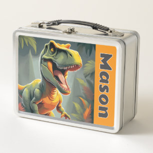 T-Rex Tyrannosaurus Rex Dinosaurier Metall Brotdose