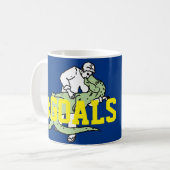 T Rex Tyrannosaurus Rex #Goals lustige Spaß-Tasse Kaffeetasse (Vorderseite Links)
