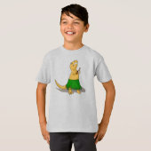 T-Rex Ukulele T-Shirt (Vorne ganz)