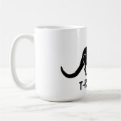 T-Rex Umarmungs-Tasse Kaffeetasse (Links)