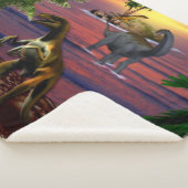 T-REX und BRONTASOURUS Sherpadecke (3/4)