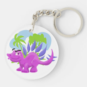 T-Rex- und Stegosaurus-Schlüsselanhänger Schlüsselanhänger