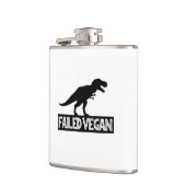 T-Rex Vegan Versagt Flachmann (Links)