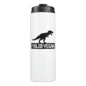T-Rex Vegan Versagt Thermosbecher (Vorderseite)