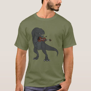 T-Rex Violinen-T - Shirt